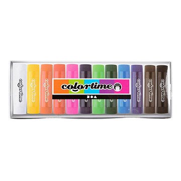 Soft Color Stick Chalk Color, 12 pcs.