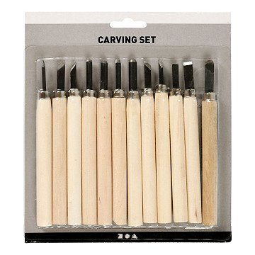 Wood carving net, 12 pcs.