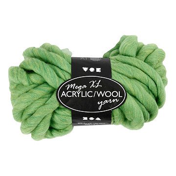 XL Acrylic Yarn - Lime Green, 15m