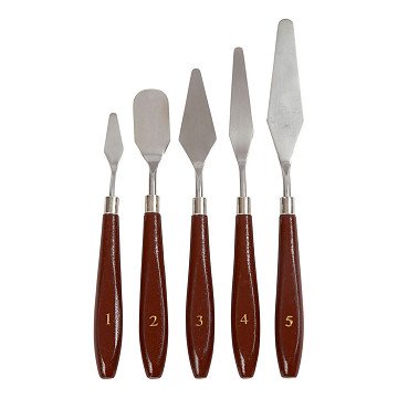 Palette Knives Set, 5 pcs.