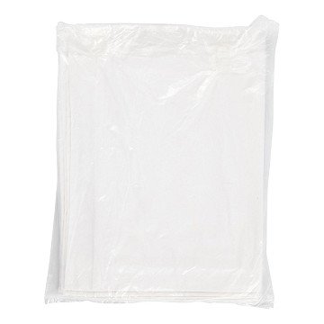 Theedoeken Wit met Ophanglus, 5st.