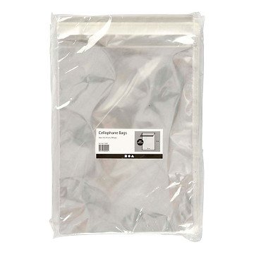 Cellofaan Zakjes 25,3x18cm, 200st.