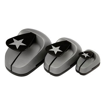 Punch set Star, 3 pcs.