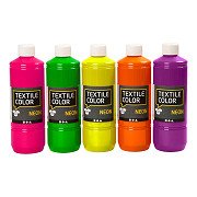 Textile Color Semi-dekkende Textielverf, 5x500ml