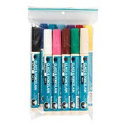 Glass and Porcelain Markers Colour Opaque, 12 pcs.