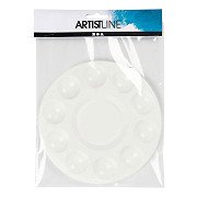 Paint Palette White, 17cm