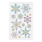 Diamond Stickers Ice Crystals, 1 Sheet