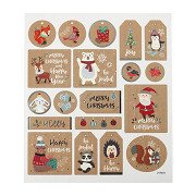 Stickers Christmas, 1 Sheet