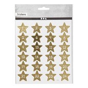 Stickers Numbers, 1 Sheet