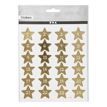 Stickers Numbers, 1 Sheet