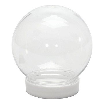 Plastic Snow Globe 8.5 x 8 cm