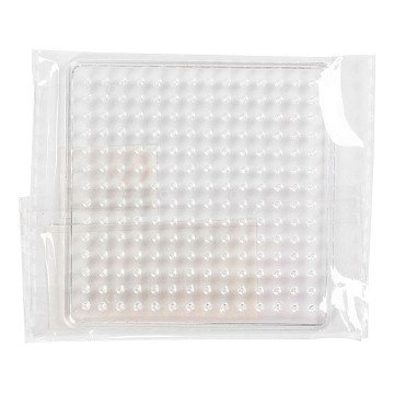 Ironing Bead Board Clear 7x7cm, 1st.