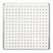 Bügelperlen Steckplatte Klar 7x7cm, 1 Stk.
