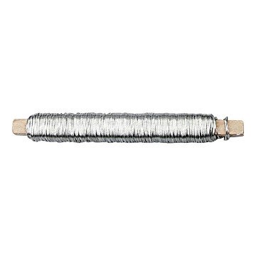 Floral wire Silver, roll 50 meters
