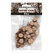 Wooden Disc 10-50 mm, 25 grams