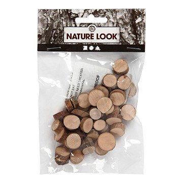 Wooden Disc 10-50 mm, 25 grams