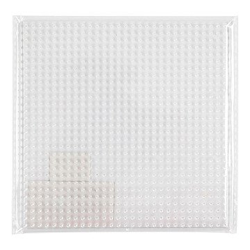 Ironing Bead Board Square Clear, 14.5 x 14.5cm