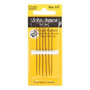 Darning needles Silver 1-5, 6 pcs.