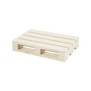 Minipalette aus Holz, 1.