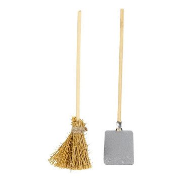 Mini Shovel and Broom