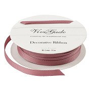 Decoratie Lint Roze, 15m