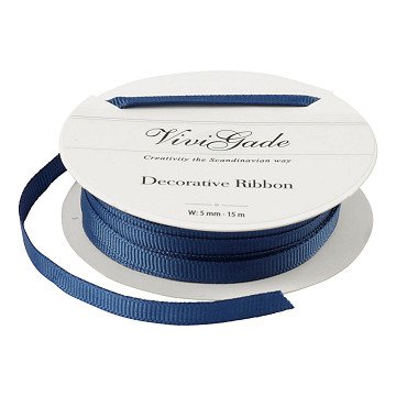 Decoration Ribbon Blue, 15m