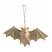 Bat Paper Mache with Hanging Rope