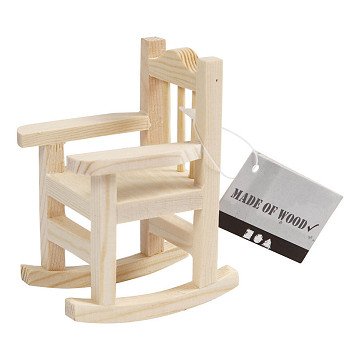 Wooden Mini Rocking Chair