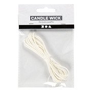 Wick for Baptized (dia. 22-30 mm) and Cast Candles (dia. 60-80 mm), 3m