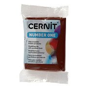 Cernit Modelliermasse Braun, 56 Gramm
