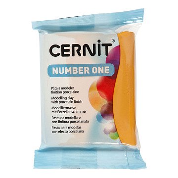 Cernit Modeling Clay Yellow Ocher, 56 grams