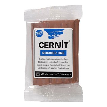 Cernit Modeling Clay Taupe, 56 grams