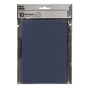 Envelope Blue, 11.5x15cm, 10 pcs.