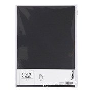 Cardboard Black A4 220g, 10 pcs.