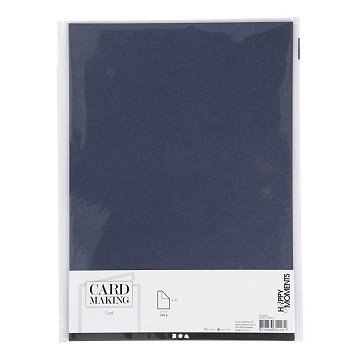 Karton Blauw A4 220g, 10st.