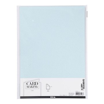 Cardboard Light Blue A4 220g, 10 pcs.
