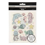 Rub-On Stickers Ocean, 2 Sheets