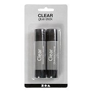 Transparent Glue Stick, 2 pcs.
