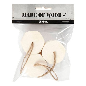 Pendant Wooden Box, 3 pcs.