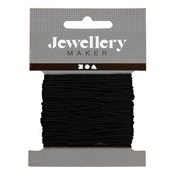 Macrame Cord Black, 10m