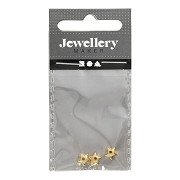 Spacer Kralen Verguld, 3st.