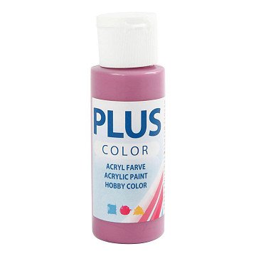 Plus Color Acrylic Paint Red Plum, 60ml