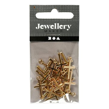 Pendant Gold plated, 20 pcs.