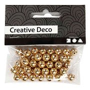 Beads Gold, 50pcs.