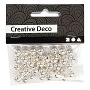 Beads Silver, 50 pcs.