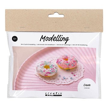 Mini-Hobby-Set Modellier-Donuts