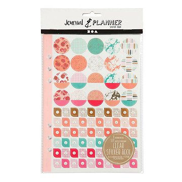 Sticker book Watercolor A5 for Planner, 578pcs.