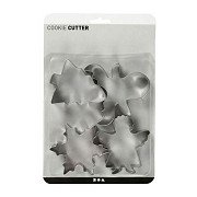 Christmas cookie cutters, 4 pcs.