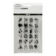 Silicone Stamps Little Sweet Greetings, 1 Sheet