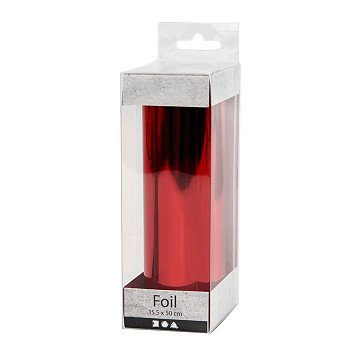 Dekofolie Rot, 50cm
